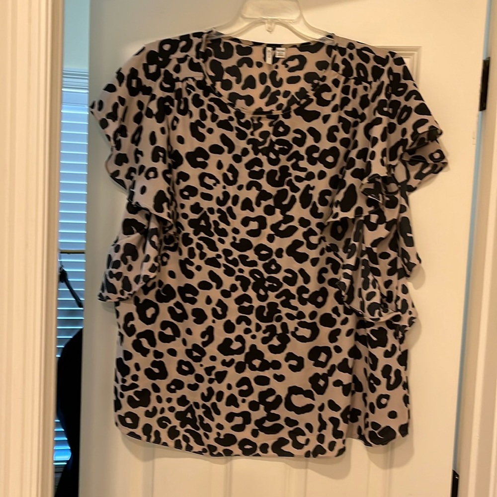 Work to play this animal print blouse is just the thing!